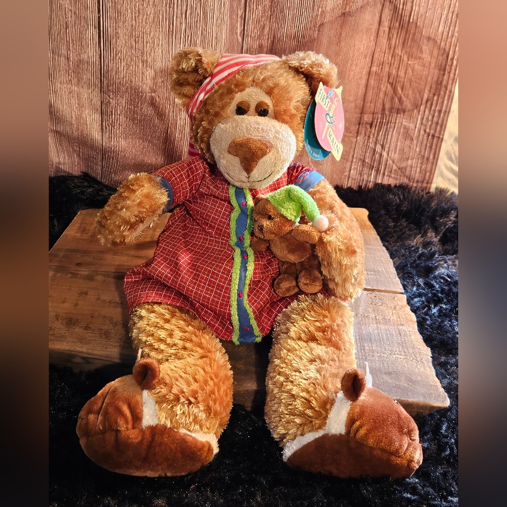 First & Main Brown Teddy Bear "Bosley" (1975)